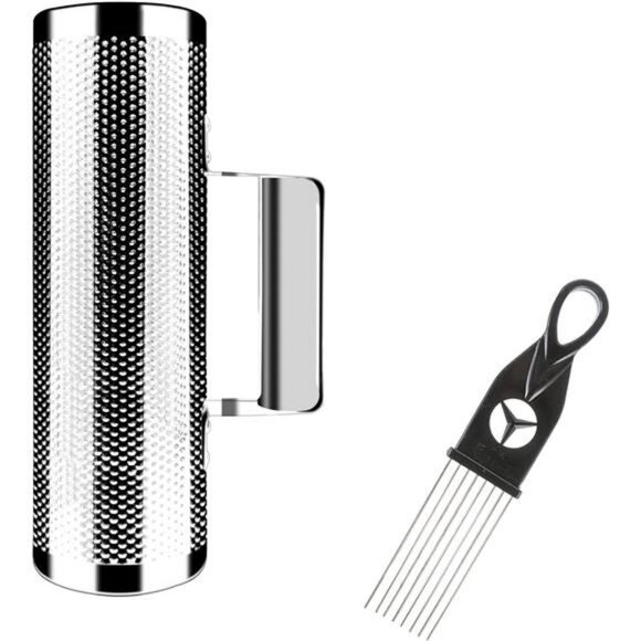 Guiro Shaker Stainless Steel 8" 3" Percussion Guiro Musical Instruments - Picture 1 of 7